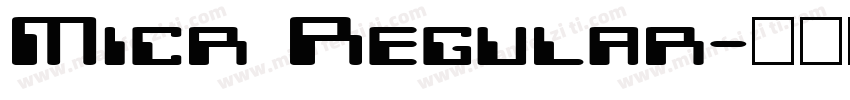 Micr Regular字体转换